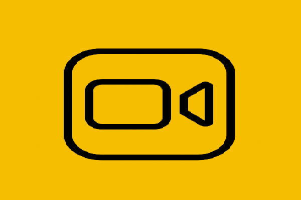 Facetime Icon Aesthetic Yellow