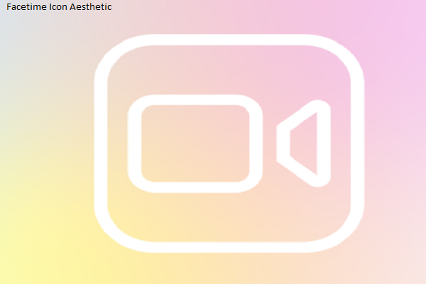 Facetime Icon Aesthetic