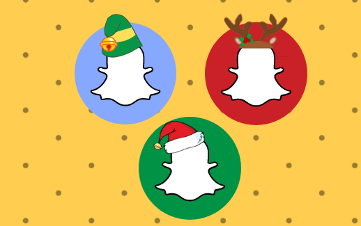 Aesthetic Christmas Snapchat Icon