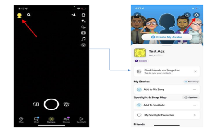 Snapchat Dark Mode Snapchat Dark Mode