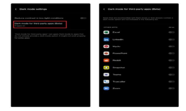 Snapchat Dark Mode Snapchat Dark Mode